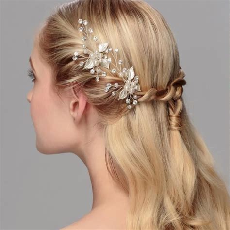 Barrette cheveux luxe .